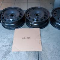 Cerchi in ferro 16 volkswagen t roc t cross golf