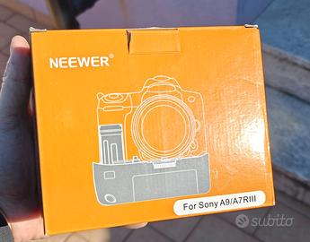 NEEWER Battery Grip per Sony A7R III / A9 + 2 Batt