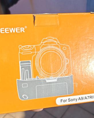 NEEWER Battery Grip per Sony A7R III / A9 + 2 Batt
