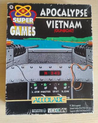 Gunboat Vietnam Accolade PC MS-DOS Box Edicola