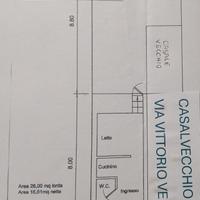 Monolocale con giardino in Casalvecchio