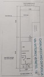 Monolocale con giardino in Casalvecchio