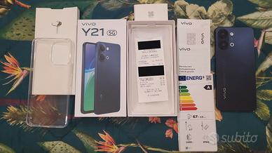 Vivo Y21 5G - Smartphone 4+4Gb RAM 128Gb Blue