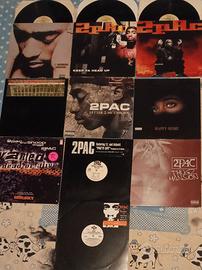 2pac Lotto 10 x Vinile 12 Tupac