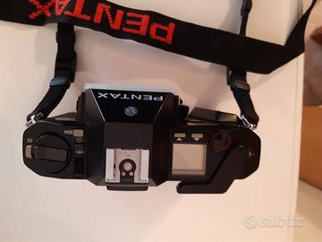 MACCHINA FOTOGRAFICA  PENTAX ANALOGICA + OBIETTIVI