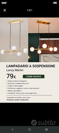Lampadario a sospensione