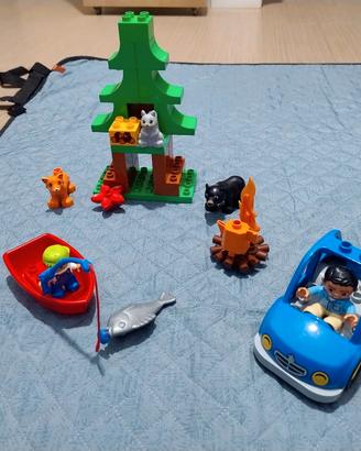 Lego Duplo set foresta