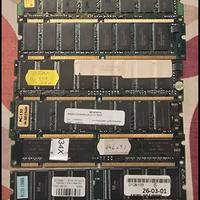 Memoria RAM SIM DIMM SDRAM DDR Vari
formati