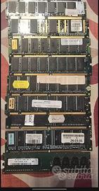 Memoria RAM SIM DIMM SDRAM DDR Vari
formati