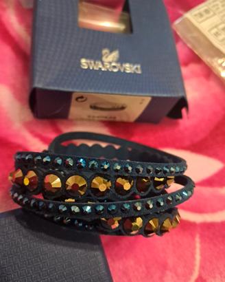 bracciale e orecchini swaroski