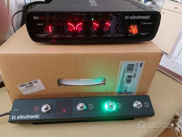 TC Electronic footswitch RC4, per testata RH 450