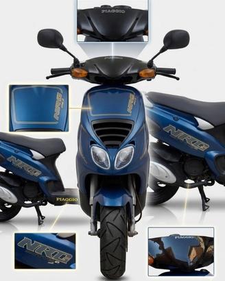 Adesivi piaggio nrg mc2 carboon look