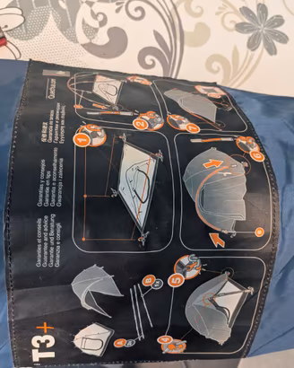 Tenda da campeggio Quechua T3+ (3 posti) - NUOVA
