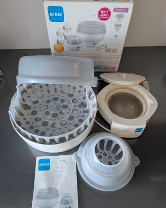 Sterilizzatore scalda biberon MAM e riduttore bagn