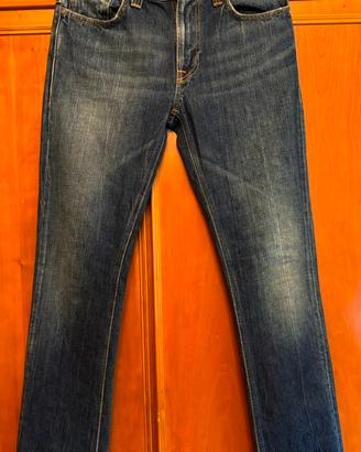 Nudie Jeans Thin Finn W31 L32 Uomo Slim Skinny