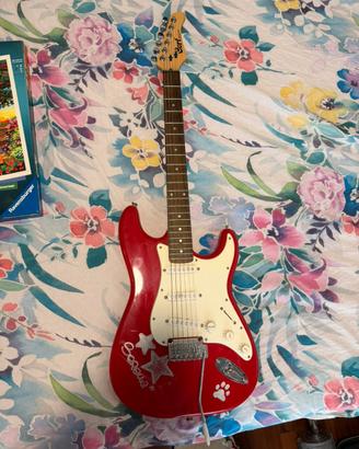 Chitarra Elettrica Cort Stratocaster Rossa