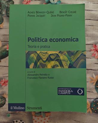 Libro Politica Economica - teoria e pratica 