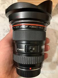 Obiettivo canon EF 17-35 f2.8