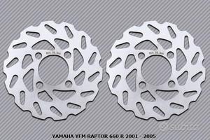 Dischi anteriori YAMAHA YFM RAPTOR 660 R 2001 2005