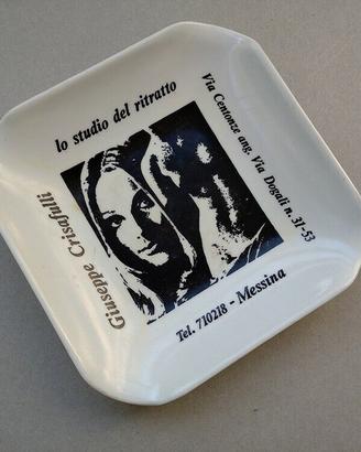 Posacenere, portacenere, pubblicitario, vintage