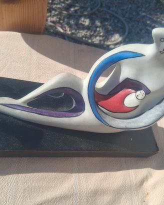 scultura vintage  Guglielmo Gusella anni 80