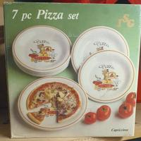 SET PIATTI PIANI PER PIZZA N.7
