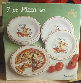SET PIATTI PIANI PER PIZZA N.7