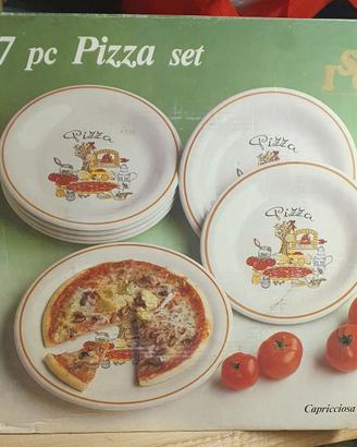 SET PIATTI PIANI PER PIZZA N.7