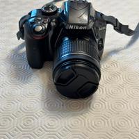 Reflex Nikon D3300, 18-55mm e accessori