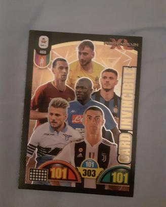 carta invincibile adrenalyn 2018/2019