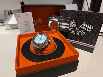 Bulova Racer 98B432 + corredo completo e garanzia 