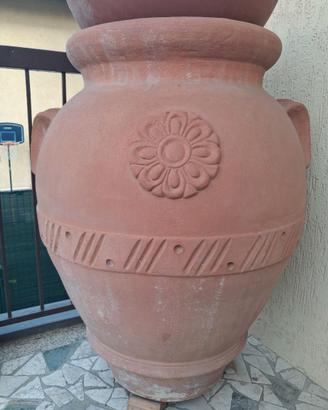 Orcio toscano anfora giara in terracotta