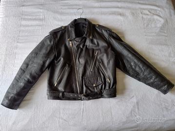 Giubbotto pelle (chiodo) uomo TG 50