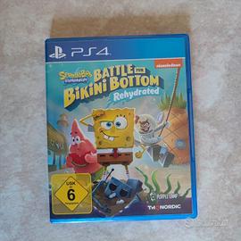 gioco PS4-  Spongebob Battle for bikini bottom