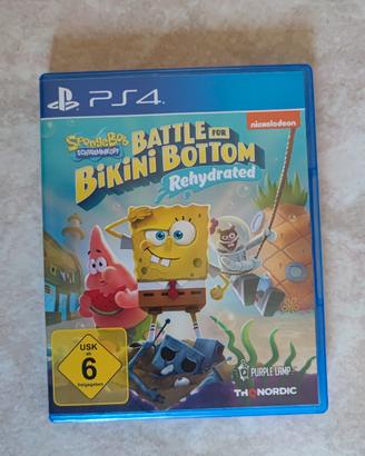 gioco PS4-  Spongebob Battle for bikini bottom