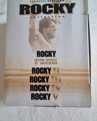 Serie Rocky in vhs