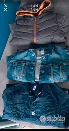 3 giubbotti bambino 4 anni, 104 cm, Okaidi