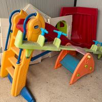 Casa chicco -scivolo -altalena basculante