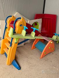 Casa chicco -scivolo -altalena basculante