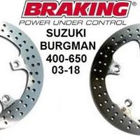 Coppia dischi freno suzuki burgman 400 k7 - 650