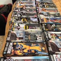 LOTTO  SUPER EROI FIGURE 30 CM NUOVI 6 EURO CAD.