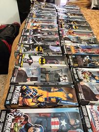 LOTTO  SUPER EROI FIGURE 30 CM NUOVI 6 EURO CAD.