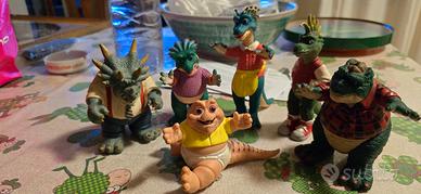 Disney dinosauri show tv figure giocattolo vintage