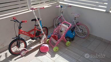 Bicicletta, monopattino ed altro 
