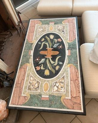 TAVOLO DA SALOTTO ARTIGIANALE 130x75