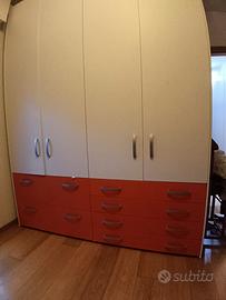 cameretta bambini con letto a castello 