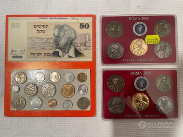 Monete commemorative giubileo 2000 terra santa