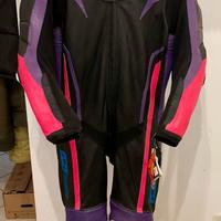 AWA RACING TUTA IN PELLE SU MISURA 50 / L NUOVA