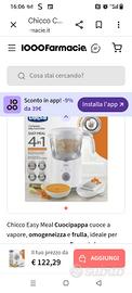 vaporiera e per fare omogeneizzati chicco