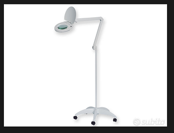 LAMPADA ESTETICA LED LUPA CON LENTE + CARRELLO